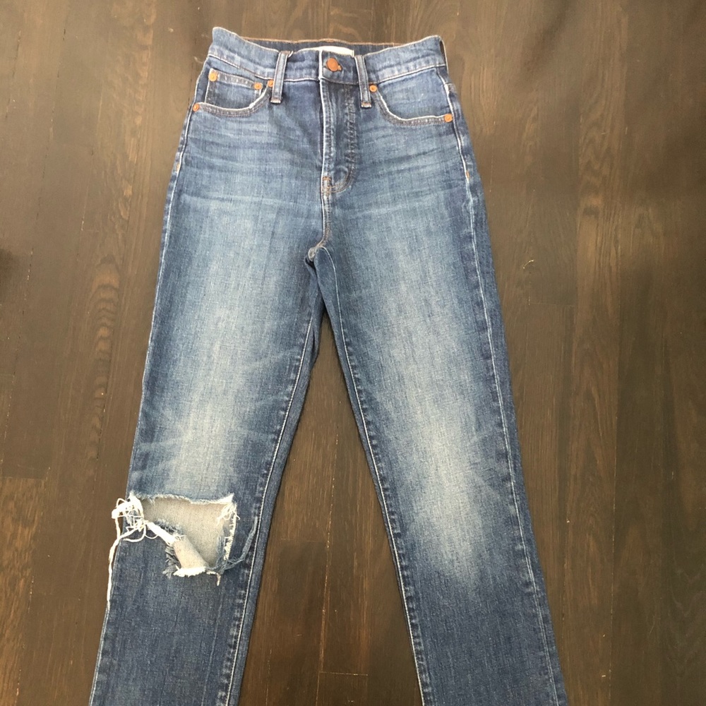 Madewell perfect vintage crop Jean, size 23